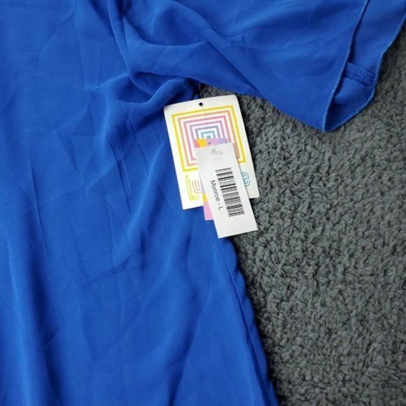 NEW LulaRoe Monroe Kimono Cardigan L Large Multicolor - Picture 4 of 8